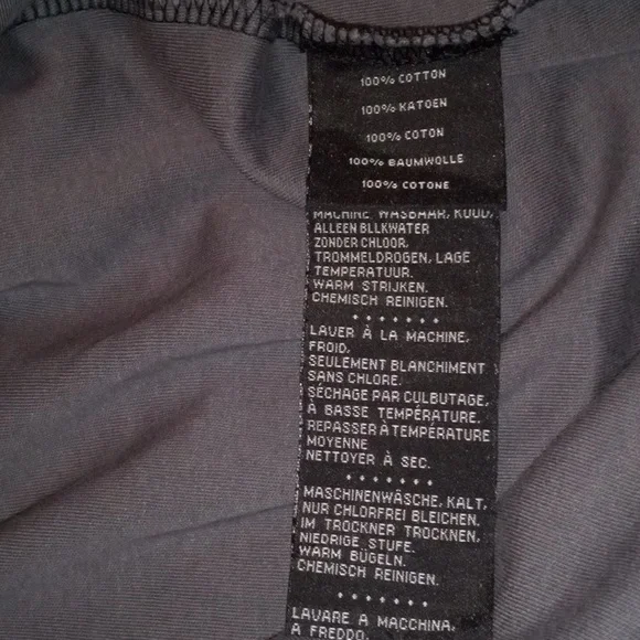 Harley-Davidson Gray Long Sleeve Small Logo Tee Mens XL - Picture 8 of 9